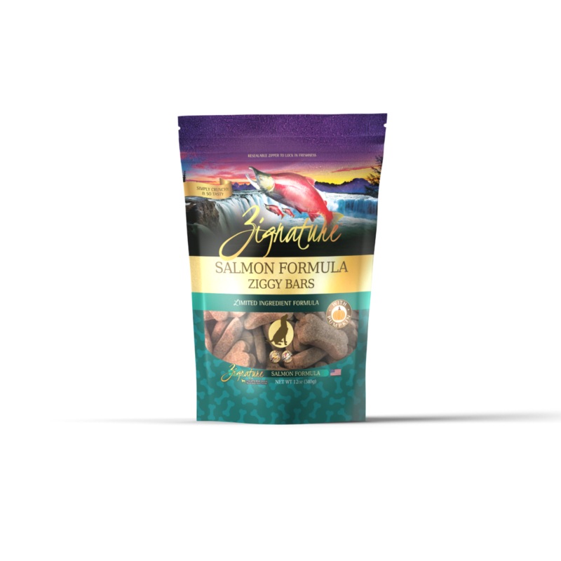 Zignature Ziggy Bars Salmon Dog Treats