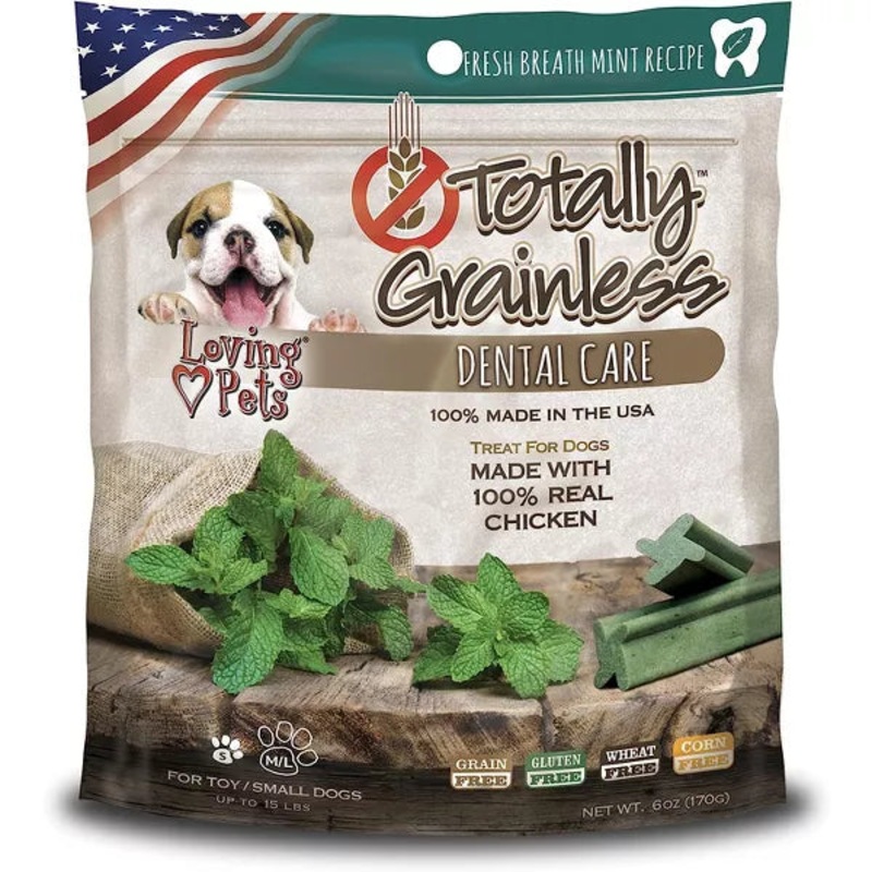 Loving Pets Totally Grainless Small Breed Dental Dog Treats