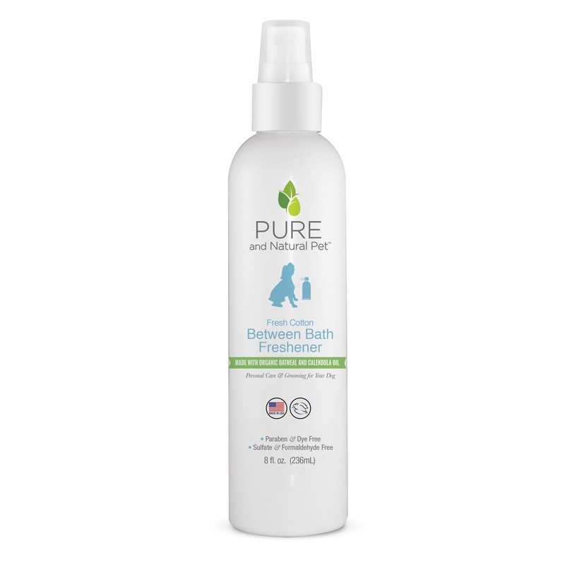 PURE and Natural Pet Fresh Cotton Scented Between Bath Freshener for Dogs