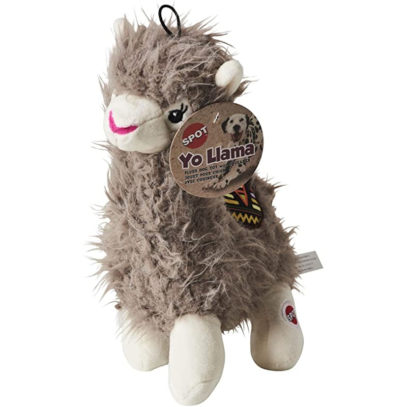 SPOT Yo Llama Plush Dog Toy|10 Inch