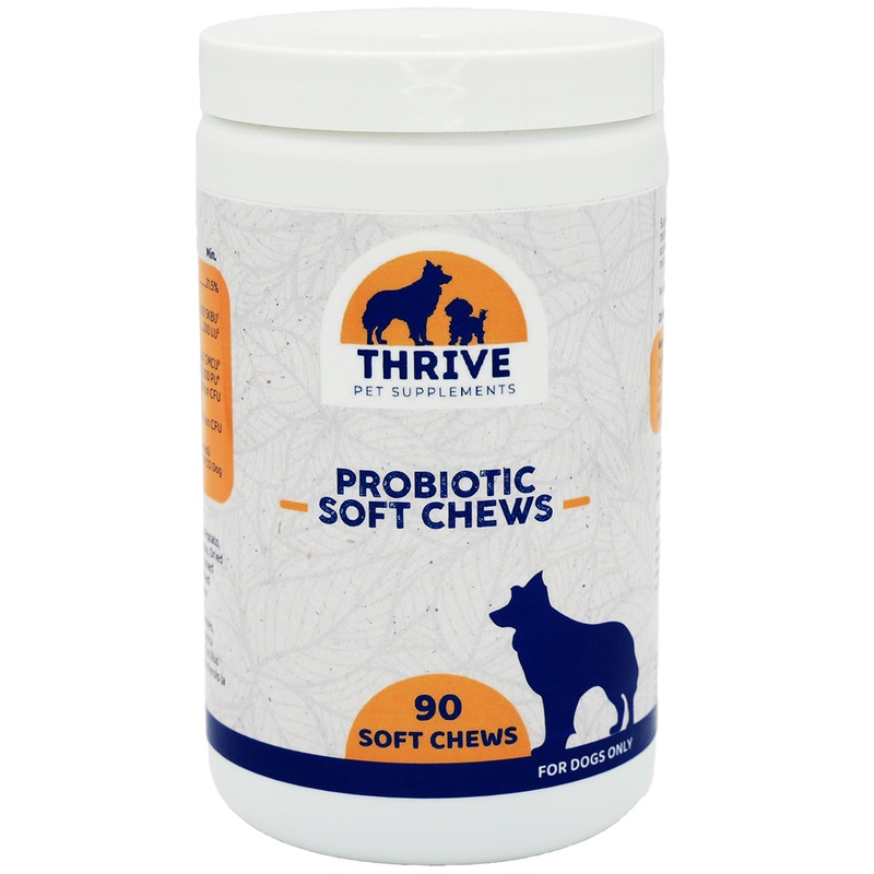 Thrive Pet Supplements Probiotic Soft Chews for Dogs