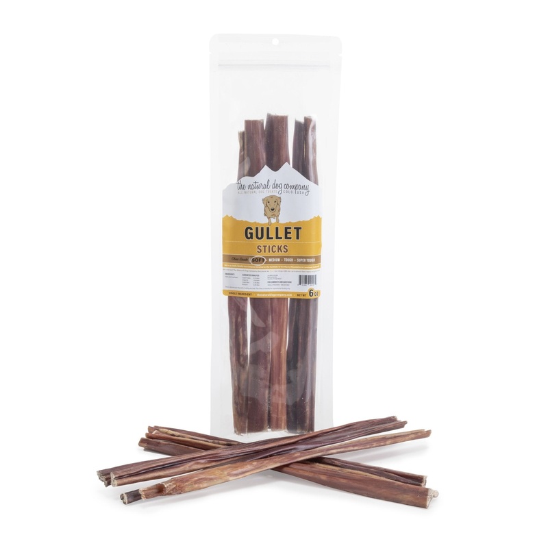 Tuesday’s Natural Dog Company Beef Gullet Sticks Dog Treat