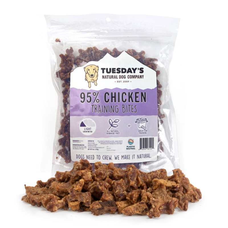 Tuesday’s Natural Dog Company Chicken Dog Training Treats