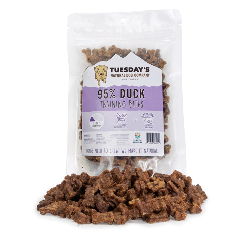 Tuesday’s Natural Dog Company Duck Dog Training Treat