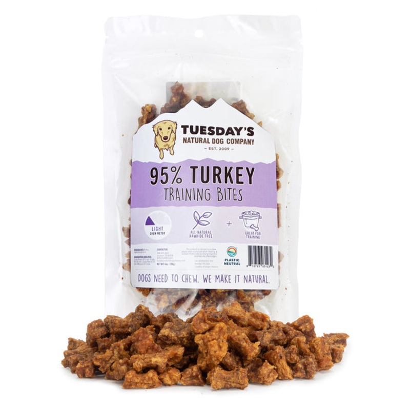 Tuesday’s Natural Dog Company Turkey Dog Training Treats