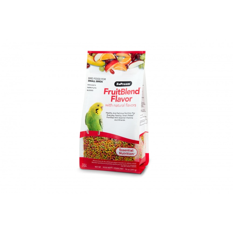 Zupreem FruitBlend with Natural Flavors Small Bird Food