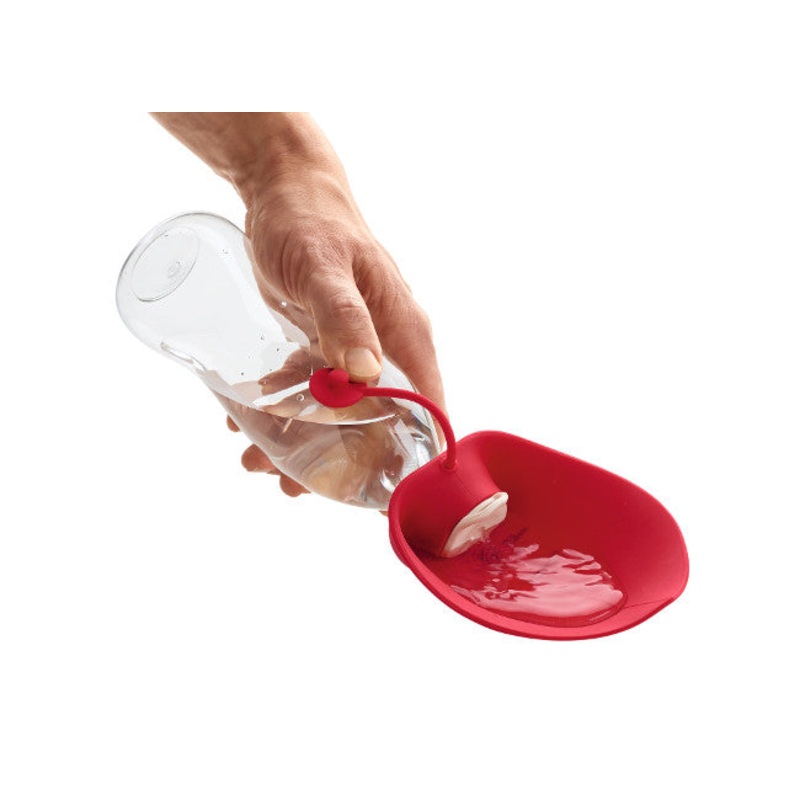 LIST Drinking bottle|red|18.6 fl oz