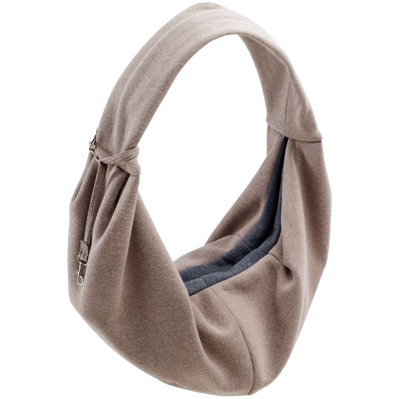 LOS ANGELES Dog sling|taupe|raspberry