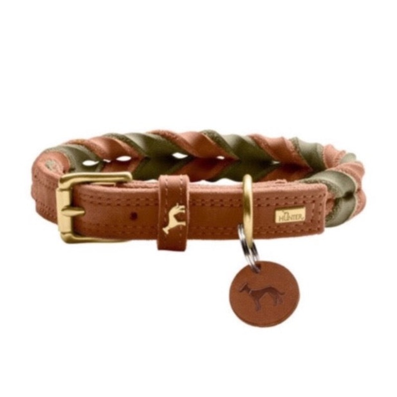 SOLID EDUCATION Duo Collar|cognac|S/1|S/2|S-M|M|M-L