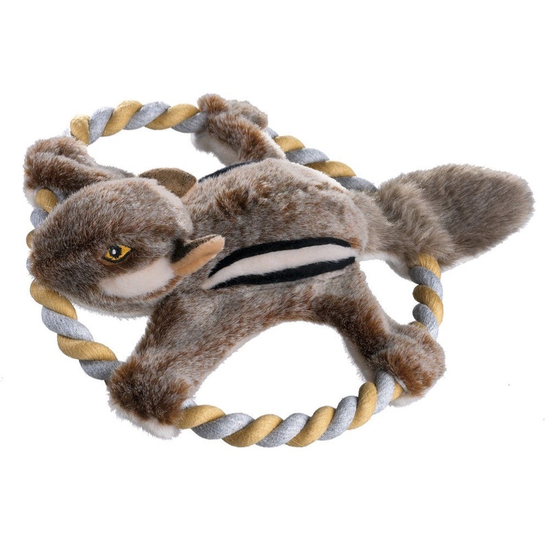 WILDLIFE Squirrel Circle Dog toy