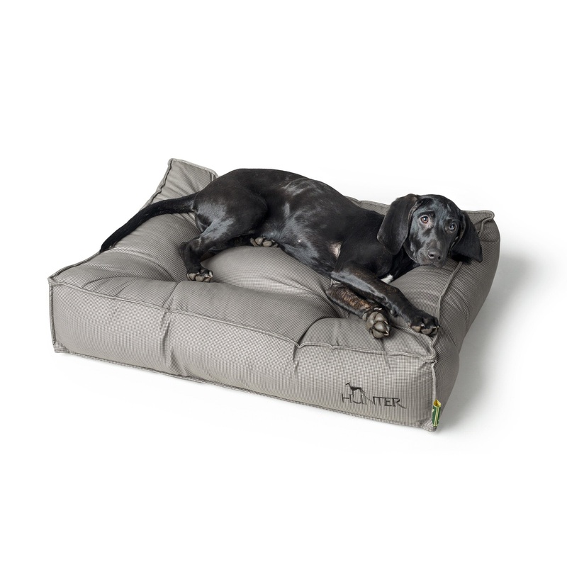 LANCASTER Quilted Bed|grey|espresso|S|M|L