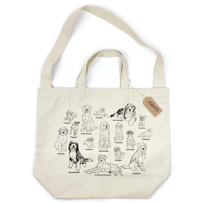 Milltown Brand Tote Bag|Dog Run|Dog Breed|Doodle Breed|All You Need
