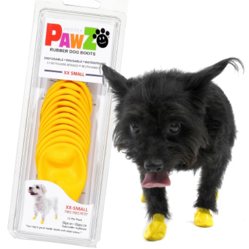 Pawz Dog Boots|XXS/Yellow|XS/Orange|S/Red|M/Blue|L/Purple|XL/Green