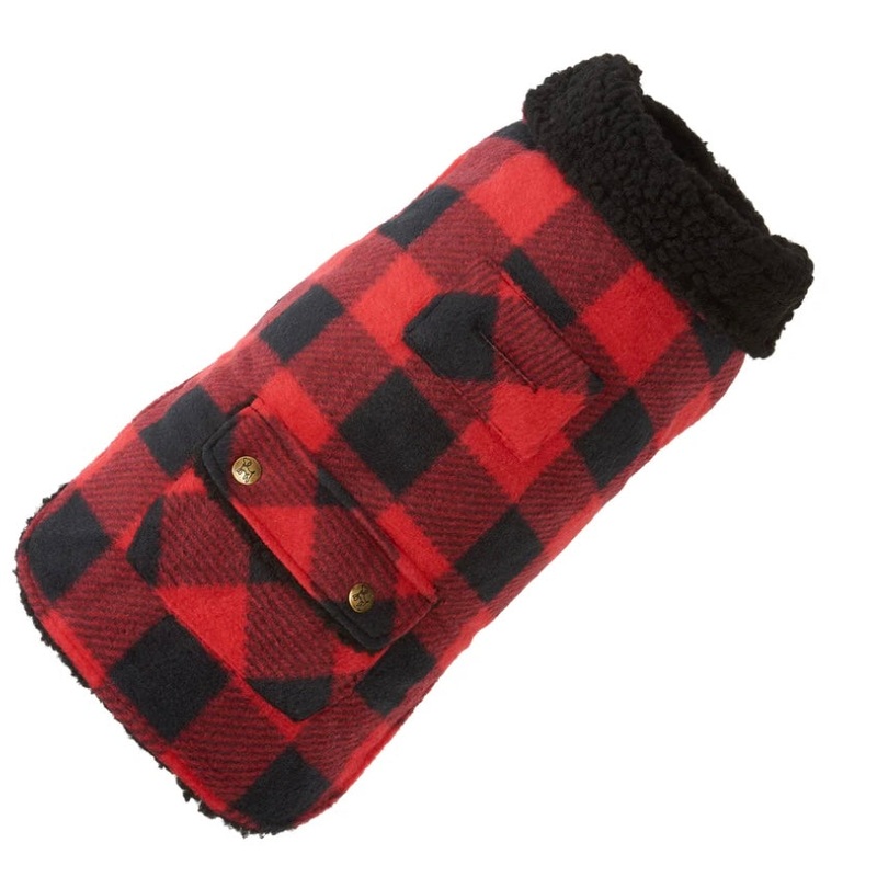 Up Country Buffalo Check Fleece Coat