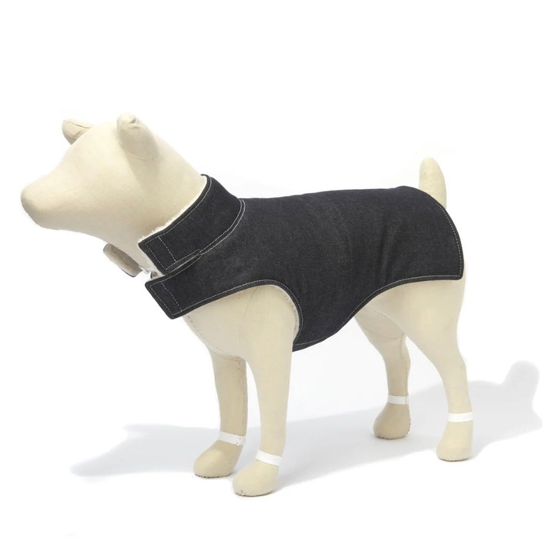 WagWear Denim Fleece Jacket|10|12|14|FRENCHIE 14|16|18|20|22