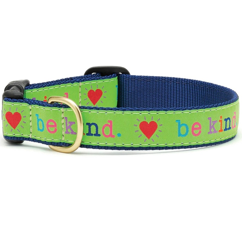Up Country Be Kind Dog Collar|XS|S – Narrow|S – Wide|M – Narrow|M – Wide|L|XL|XXL