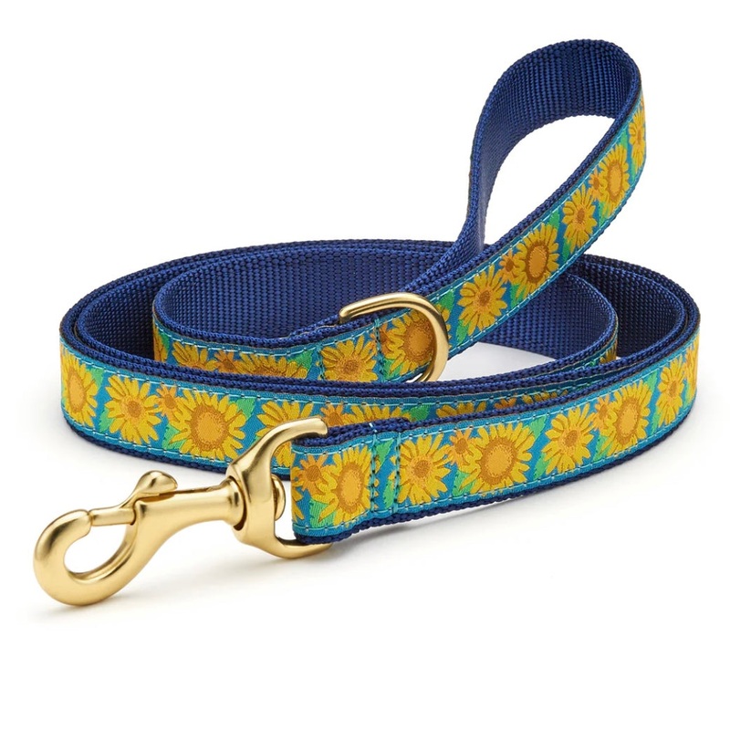 Up Country Bright Sunflower 5′ Leash