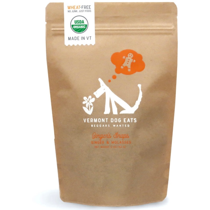 Vermont Dog Eats Ginger’s Snaps