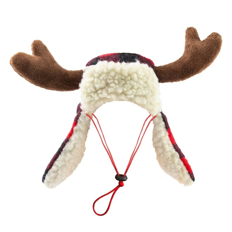 Huxley & Kent Buffalo Check Antler Hat