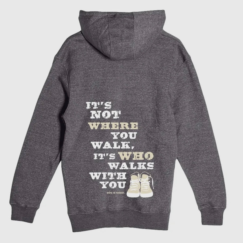 Never Walk Alone Zip-Up Hoodie