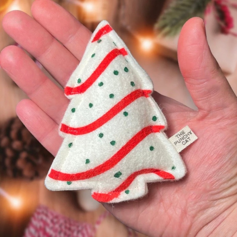 Punchy Cat Catnip Tree Cake