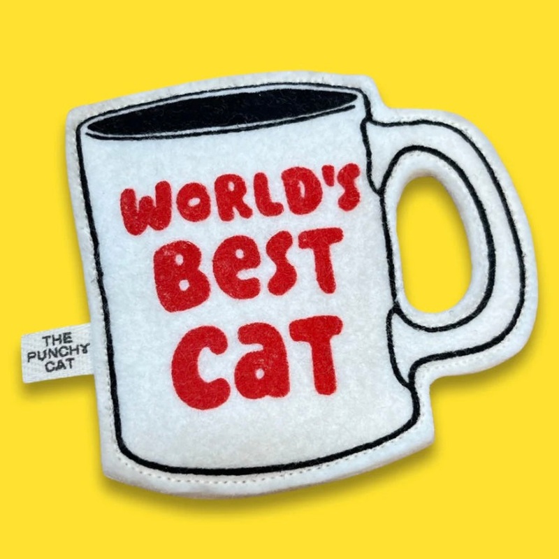 Punchy Cat World’s Best Cat Catnip Mug
