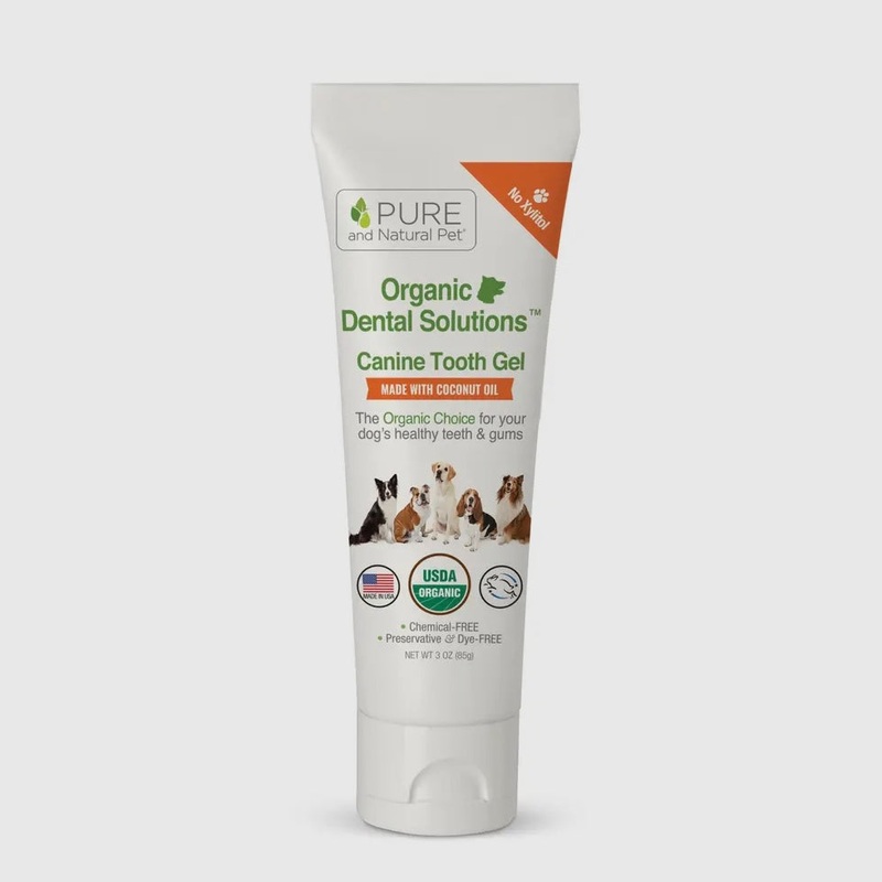 Pure and Natural Pet Organic Dental Solutions Canine Tooth Gel