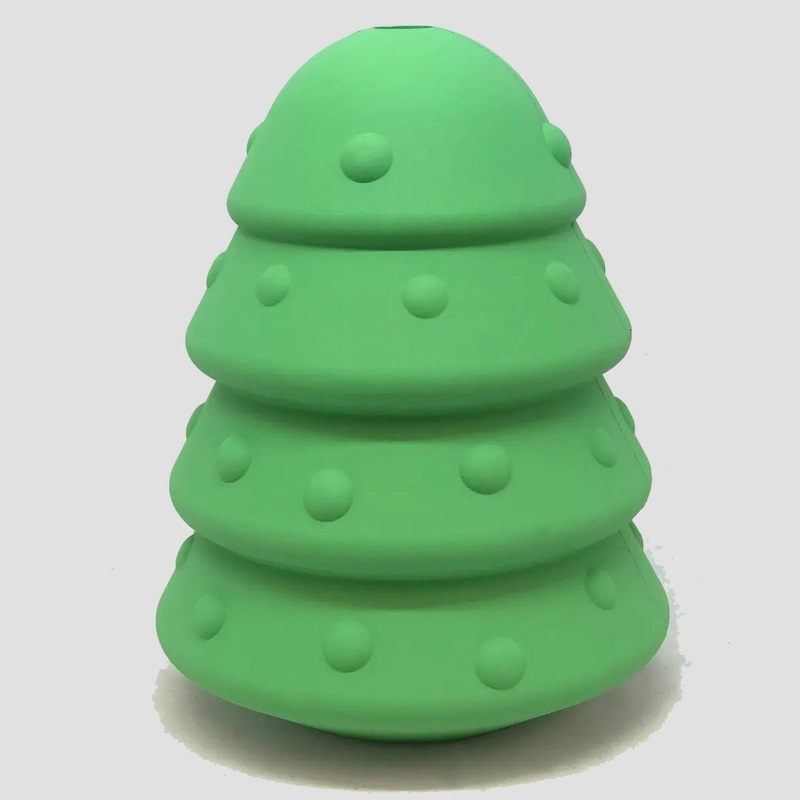 SodaPup Christmas Tree Treat Dispenser & Chew Toy