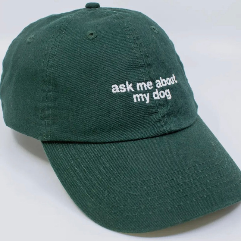 Standard Goods Baseball Hat|Ask Me About My Dog|Ask Me About My Cat