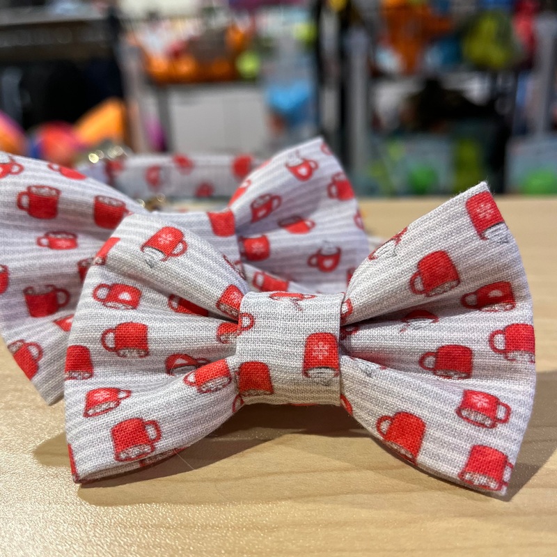 Whiskers Crafts Holiday Cat Collar and Bow Tie