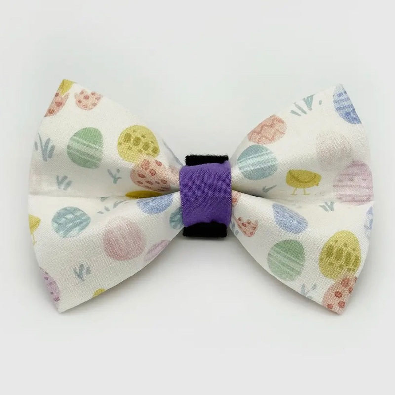 Winthrop Clothing Co. Easter Eggs Dog Bow Tie
