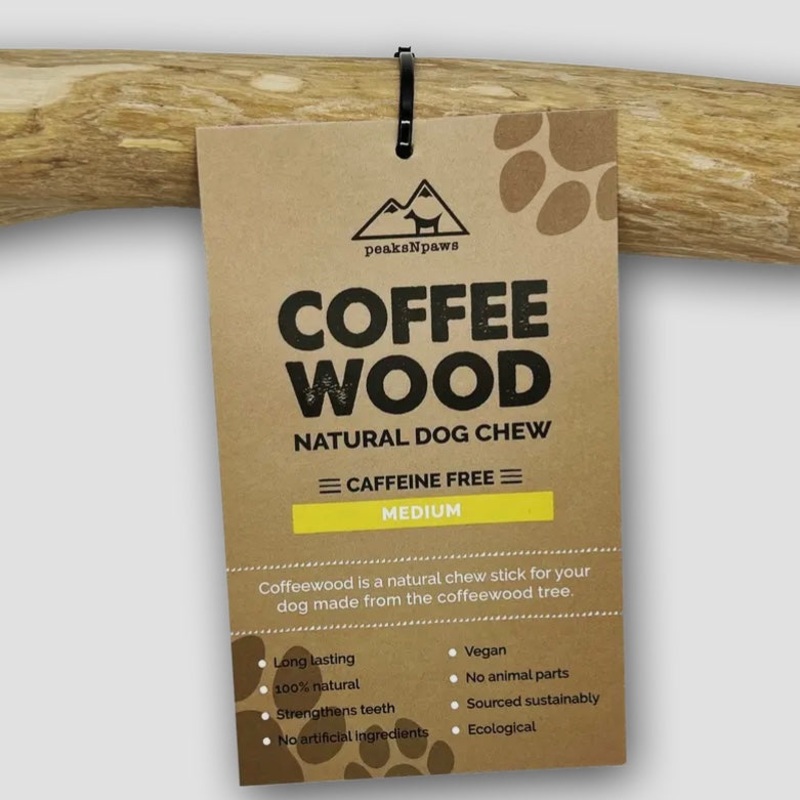 Peaks N Paws Coffee Wood Dog Chew