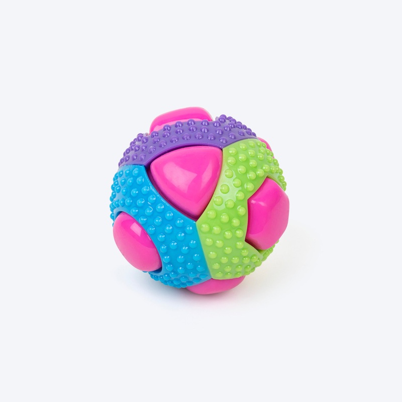 TLC Color Pop Ball Chew Toy For Dog – Multicolor
