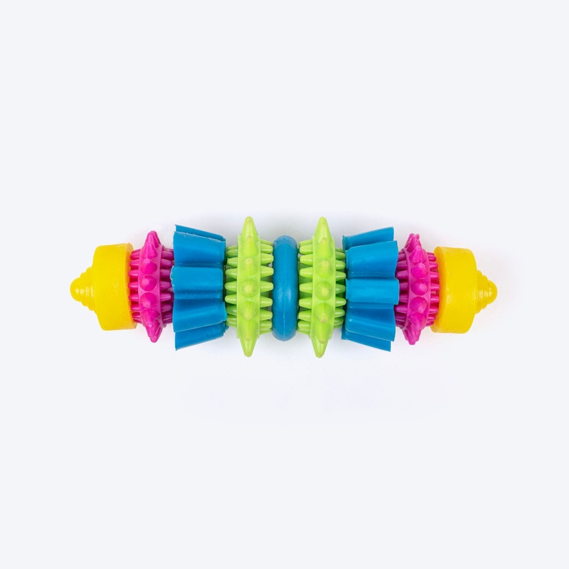 TLC Spiky Chomp Chew Toy For Dog – Multicolor