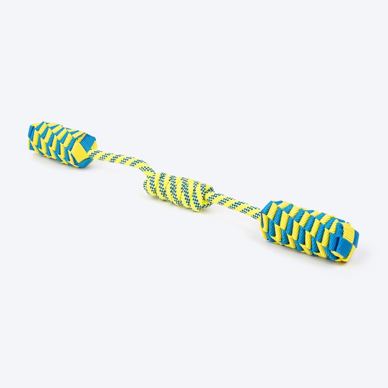 TLC Tug Loop Rope Toy For Dog – Blue & Yellow