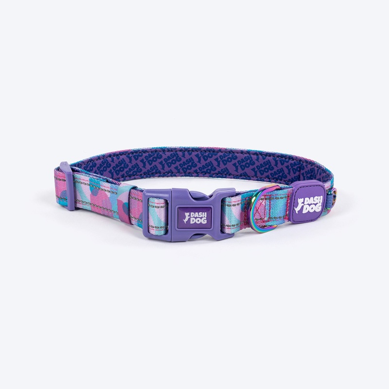 Dash Dog Galaxy Padded Collar For Dog – Purple