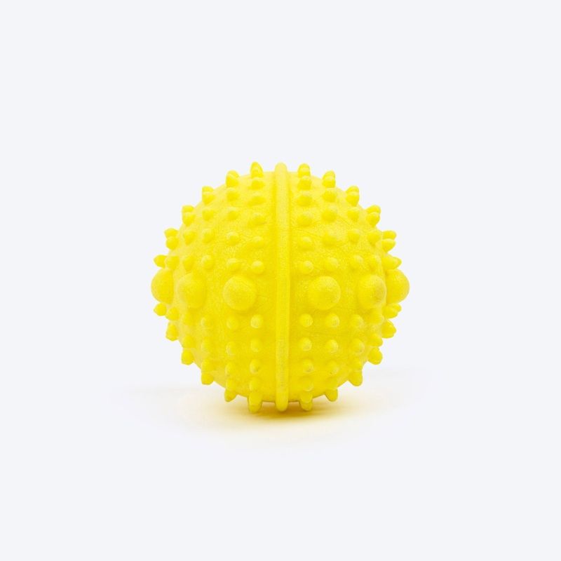 Dash Dog Mello-Yello Ball For Dog – Yellow – S