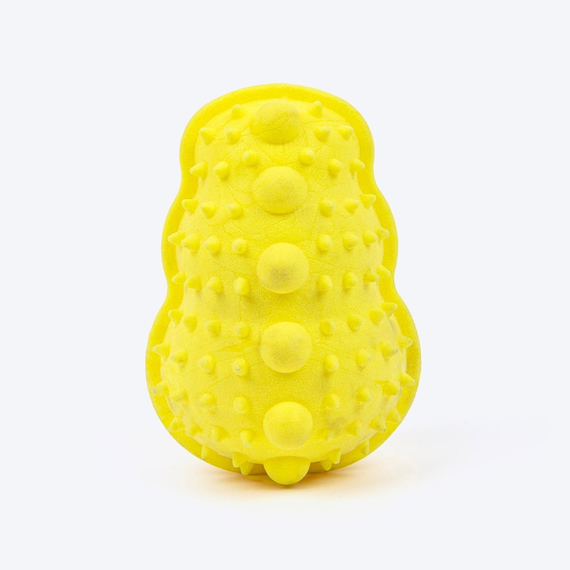 Dash Dog Mello-Yello Peanut Toy For Dog – Yellow