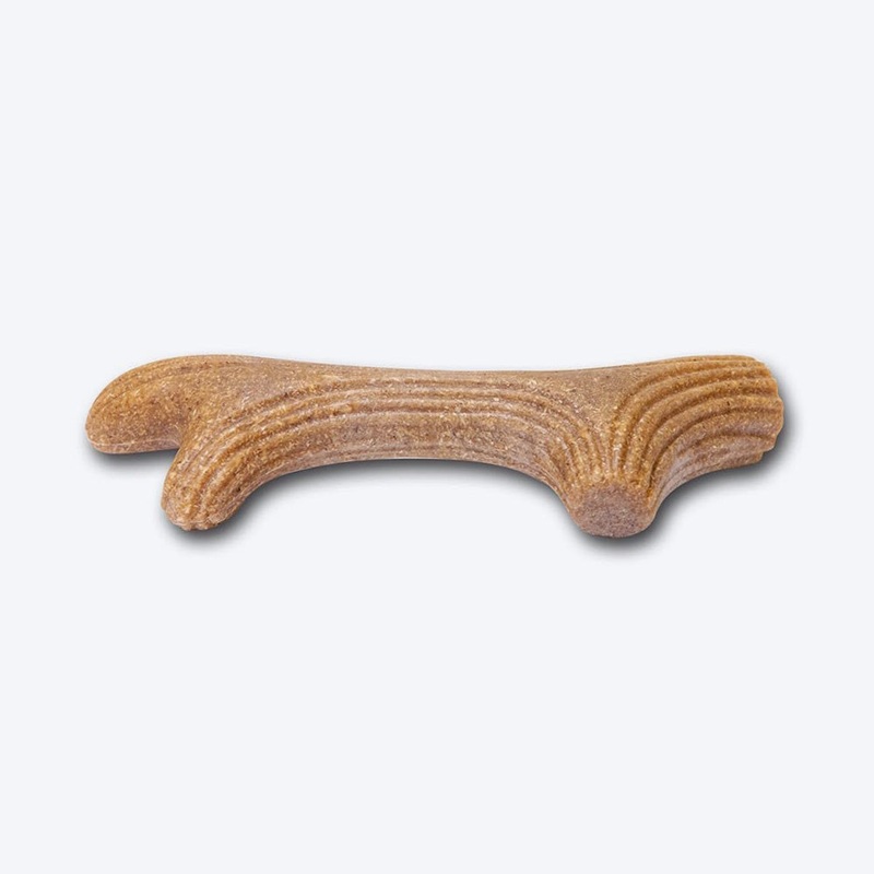 GiGwi Wooden Antler Strong Chew Toy For Dog – Brown