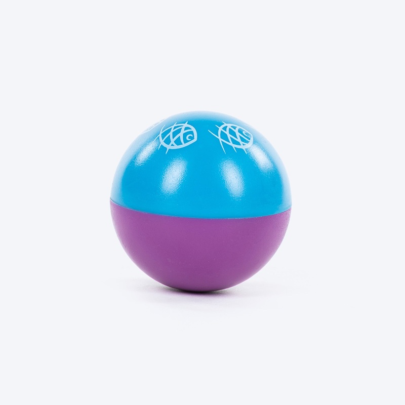 HUFT Baller Wobbler Toy For Cat – Blue & Purple
