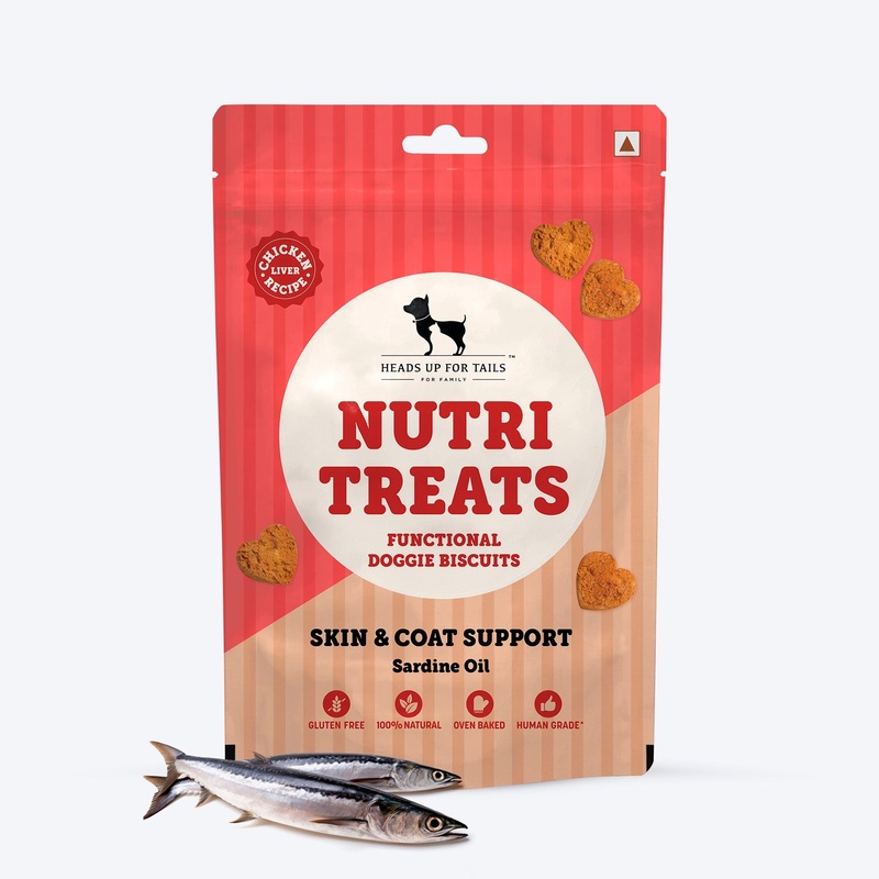HUFT Nutri Treats For Dogs – Skin & Coat Support – 150 g