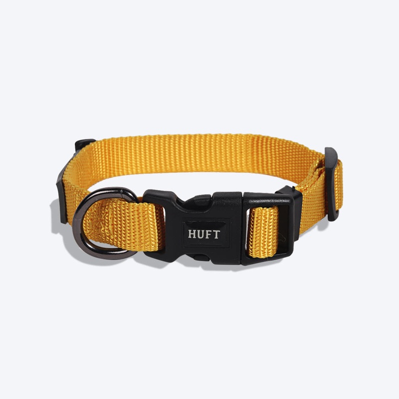 HUFT Nylon Collar For Puppies and Small Dogs – Yellow
