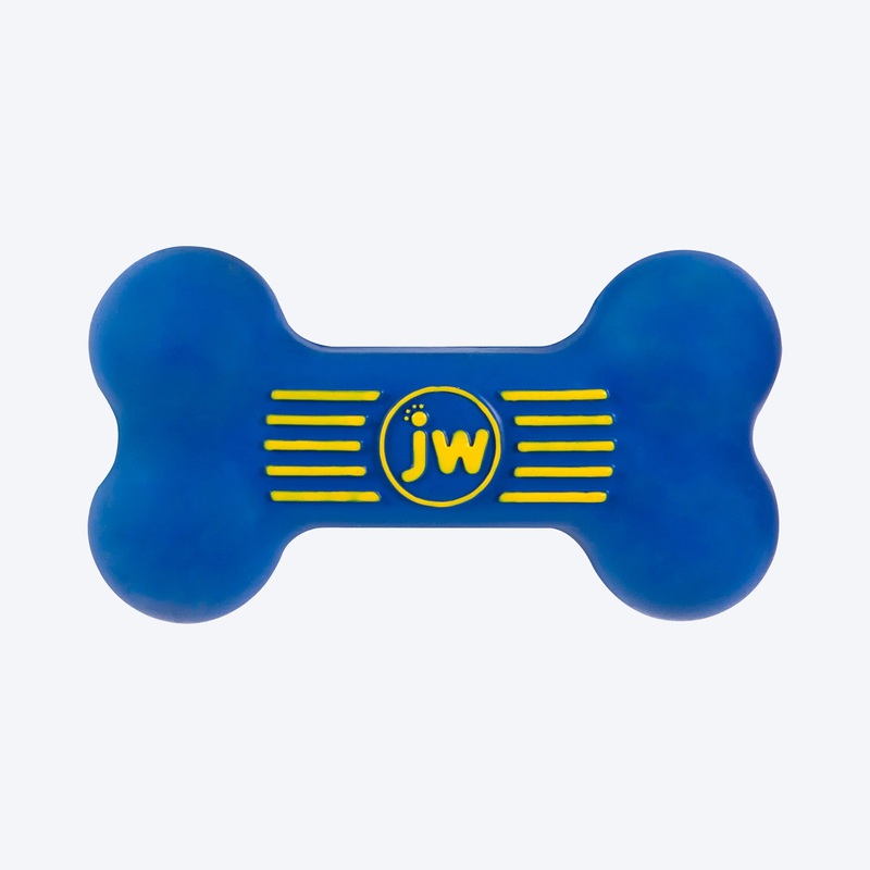 JW Pet iSqueak Bone Chew Toy For Dog – Assorted