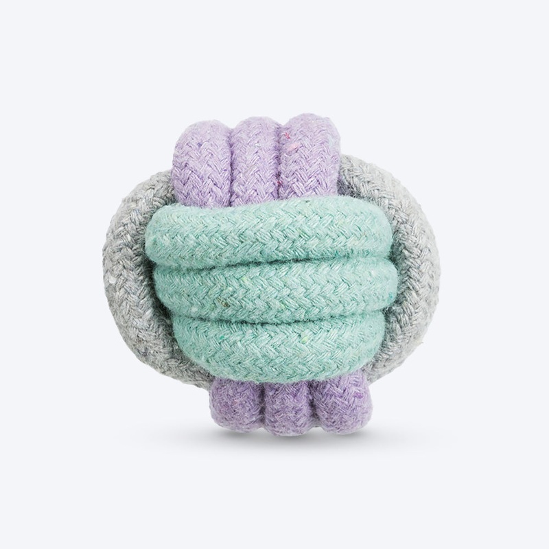 Trixie Junior Rope Ball Dog Toy