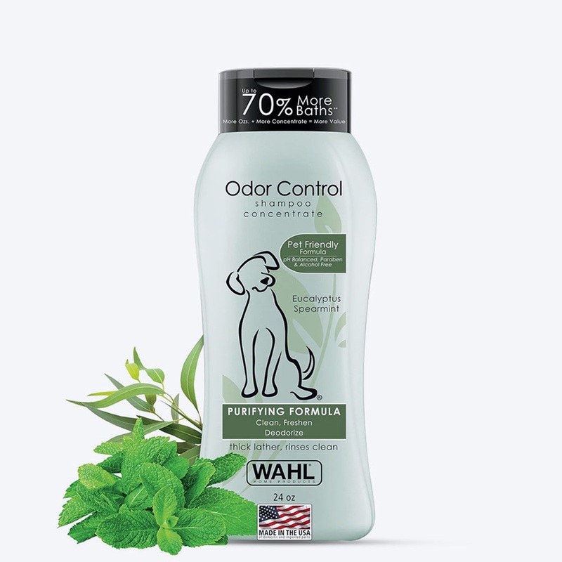 WAHL Odor Control Dog Shampoo – Eucalyptus Spearmint