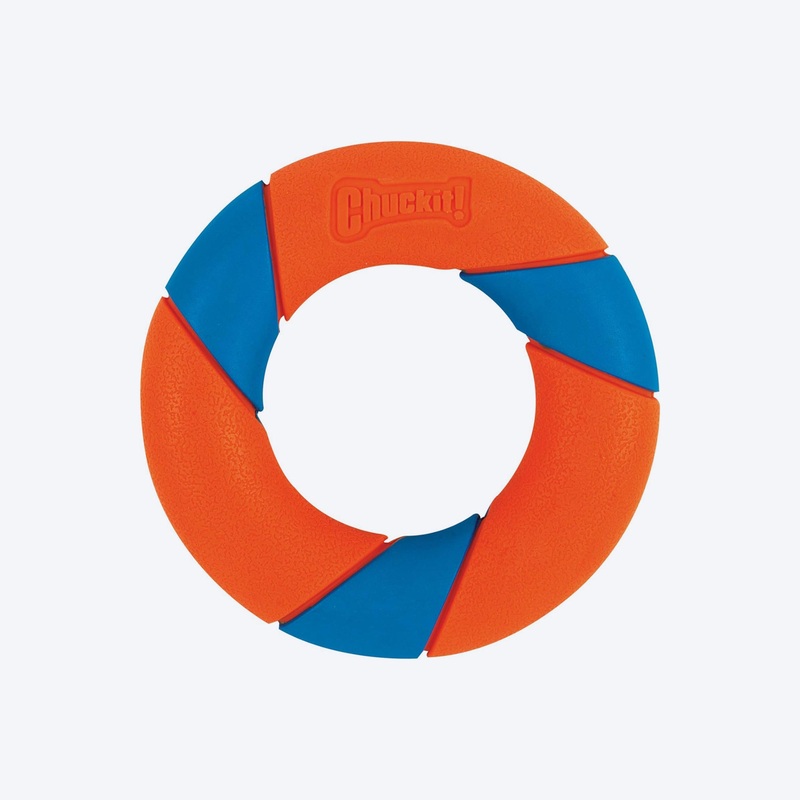 Chuckit! Ultra Ring Dog Toy – Orange & Blue