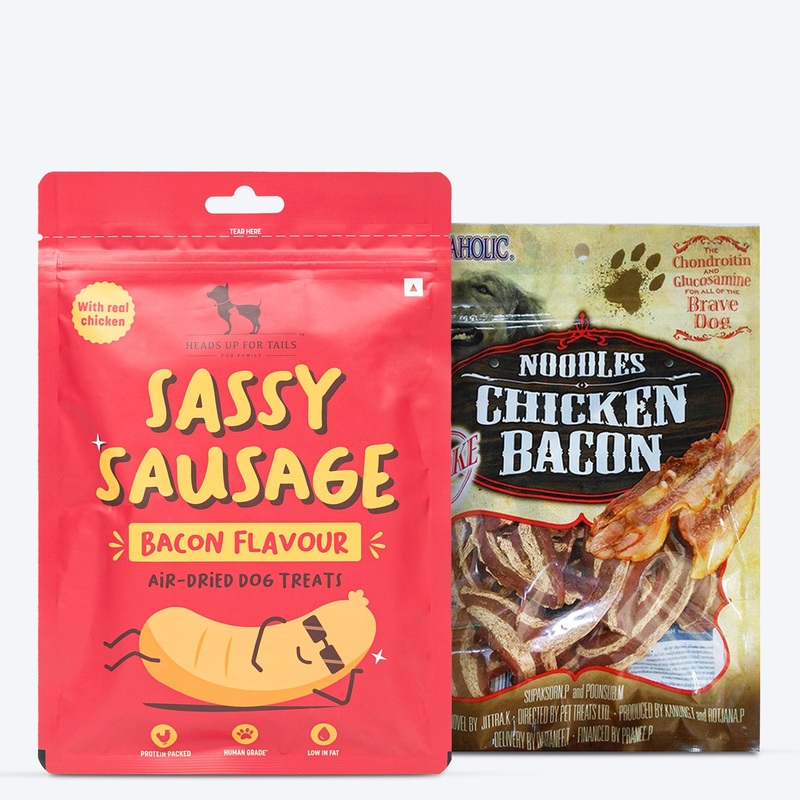 HUFT Bacon Bites Combo Pack for Dog