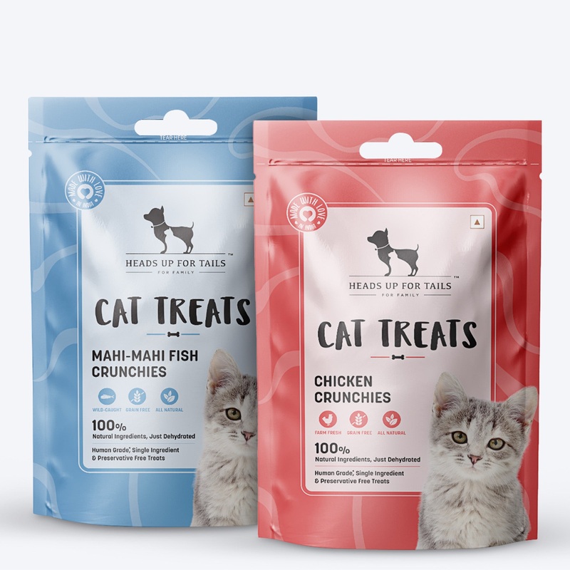 HUFT Double Crunch Cat Treats Combo