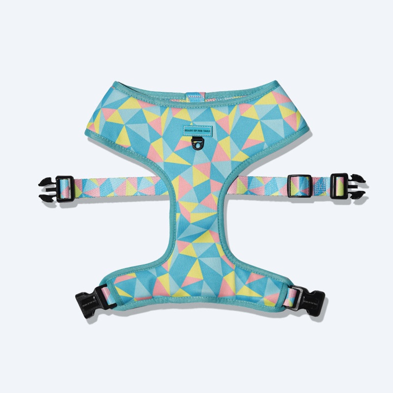 HUFT Patchwork Slumber Reversible Dog Harness – Multicolor