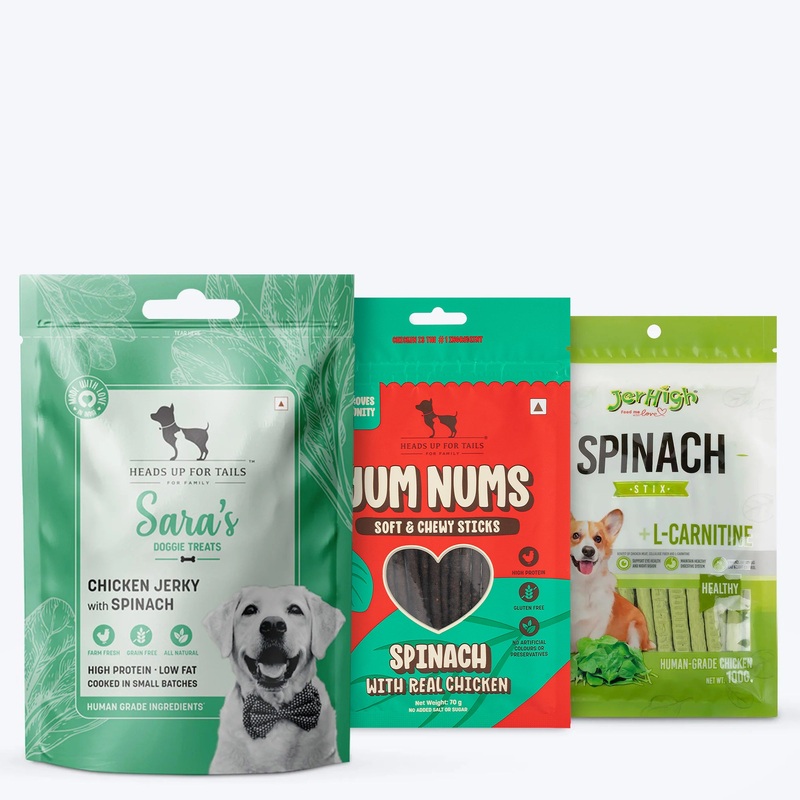 HUFT Popeye’s Picks – Power – Packed Spinach Treats Combo
